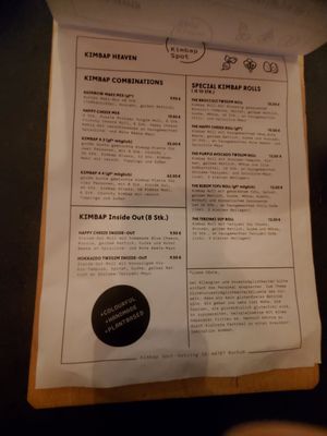  at Kimbap Spot in Bochum