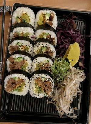 Teriyaki Soy Roll  at Kimbap Spot in Bochum