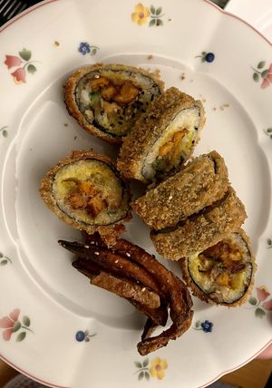 Crunchy Green Roll  at Kimbap Spot in Bochum