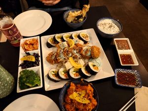 Dinner for 2 #Veganuary at Kimbap Spot in Bochum