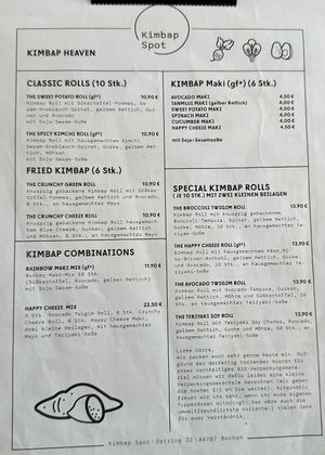   at Kimbap Spot in Bochum