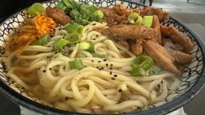 Teriyaki Soy Ramen Soupp  at Kimbap Spot in Bochum