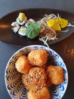 Tofu und Sushi at Kimbap Spot in Bochum