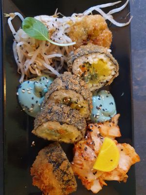 Crunchy cheese roll at Kimbap Spot in Bochum