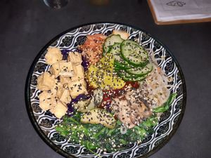 Bibimpap mit Tofu at Kimbap Spot in Bochum