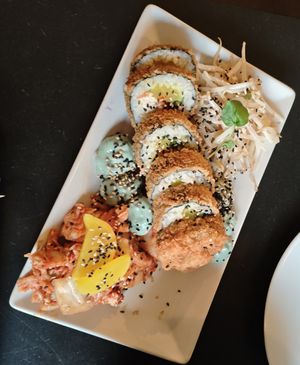 Fried kimbap at Kimbap Spot in Bochum