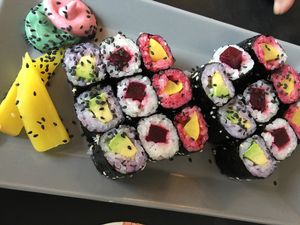 Lunch Special “Maki Mix” with drink (€10) at Kimbap Spot in Bochum