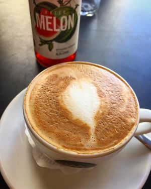 Cappuccino  at Kimbap Spot in Bochum