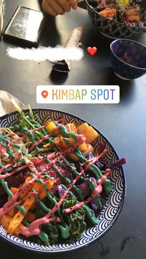 Rainbow bowl at Kimbap Spot in Bochum