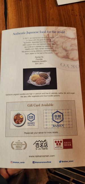  at RAKKAN Ramen - DTLA in Los Angeles