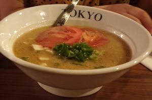 Vegan ramen at RAKKAN Ramen - DTLA in Los Angeles