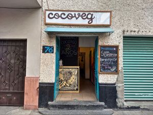 Cocoveg storefront at Cocoveg in Mexico City