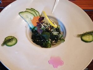 appetizer at Tanuki  in Bruges