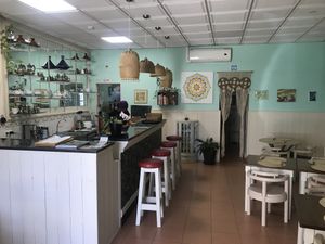 Inside   at Bio.Tequim Vegetariano Restaurante in Tavira