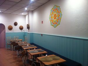 dining area at Bio.Tequim Vegetariano Restaurante in Tavira