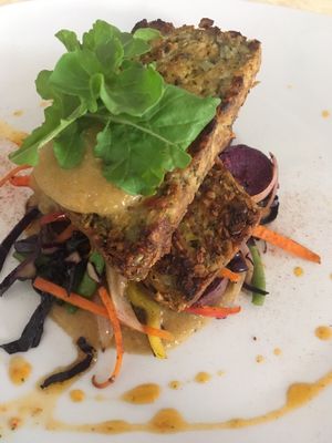 Vegan roast at Bio.Tequim Vegetariano Restaurante in Tavira