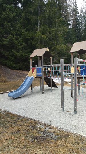 Play ground at Taverna Coppapan in La Thuile