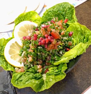 Tabbouleh at Al Wadi in Sevilla