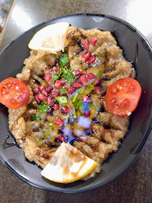 Baba Ghanouj at Al Wadi in Sevilla