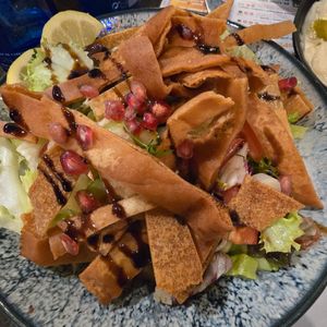 Fatoush Salad at Al Wadi in Sevilla