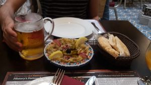 baba ganoush at Al Wadi in Sevilla