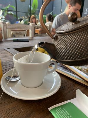 Tea at Tiendas Naturales in Rosario