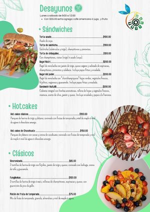 Si deseas comida para pasar a recoger es necesario traer contenedores para poner tu comida allí. A domicilio enviamos la comida en contenedores que tienen que ser devueltos al rep at Huitzilli Saludable in Merida