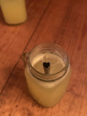 Agua de piña 🍍   at Huitzilli Saludable in Merida