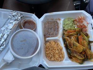 Veggies fajitas  at Habanero's Fresh Mex in Las Cruces