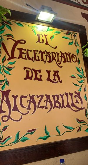   at El Vegetariano de la Alcazabilla in Malaga