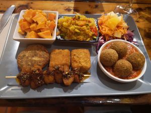 Vegan at El Vegetariano de la Alcazabilla in Malaga