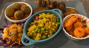   at El Vegetariano de la Alcazabilla in Malaga