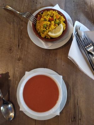  at El Vegetariano de la Alcazabilla in Malaga