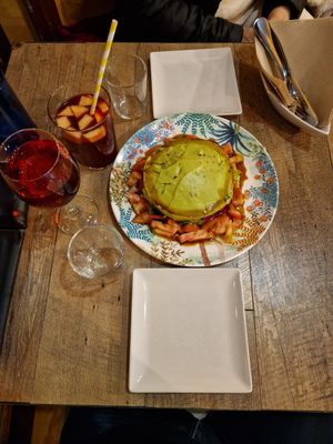 Ensalada Alcazabilla. at El Vegetariano de la Alcazabilla in Malaga