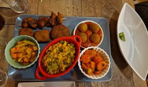 Mix vegano. at El Vegetariano de la Alcazabilla in Malaga