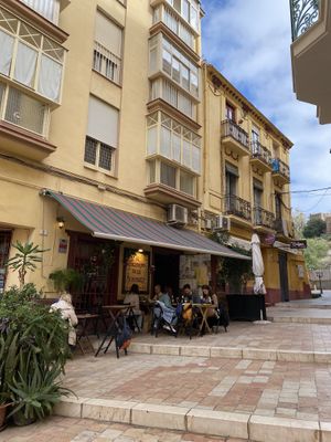   at El Vegetariano de la Alcazabilla in Malaga