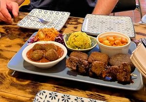   at El Vegetariano de la Alcazabilla in Malaga