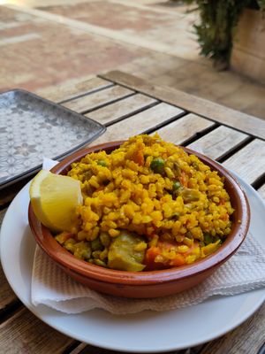  at El Vegetariano de la Alcazabilla in Malaga