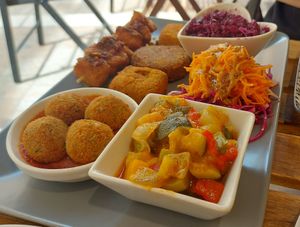  at El Vegetariano de la Alcazabilla in Malaga