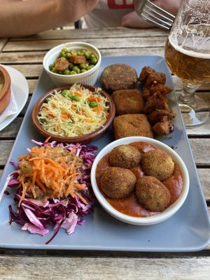   at El Vegetariano de la Alcazabilla in Malaga