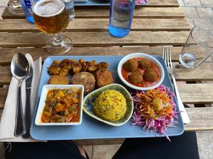   at El Vegetariano de la Alcazabilla in Malaga
