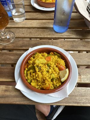   at El Vegetariano de la Alcazabilla in Malaga