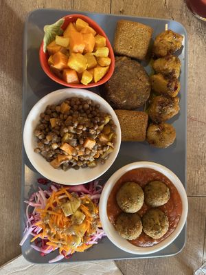 Mixto vegano  at El Vegetariano de la Alcazabilla in Malaga