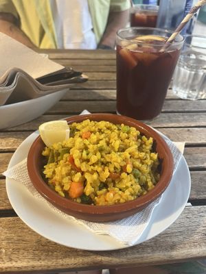   at El Vegetariano de la Alcazabilla in Malaga