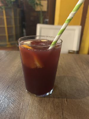 Sangria  at El Vegetariano de la Alcazabilla in Malaga