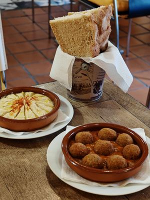 at El Vegetariano de la Alcazabilla in Malaga