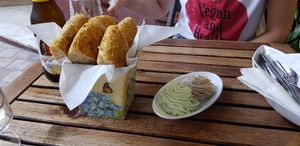 Veganesa de soja at El Vegetariano de la Alcazabilla in Malaga