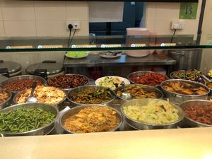 Buffet selection  at Jing Xin Yuan 净心圆 - Bukit Batok in West Singapore