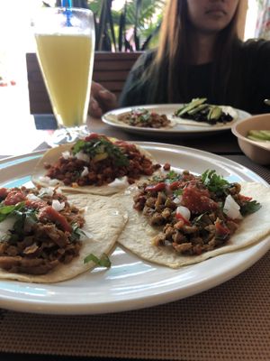 Tacos at Comiendo Sano Mi Tienda de la Salud in Mazatlan
