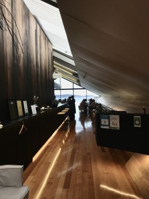 Restaurant entry. Enjoy  at Aloft in Hobart